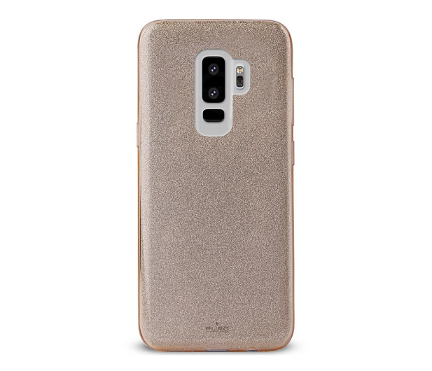 Etui Glitter Shine Cover do Samsung Galaxy S9+ złote - 1388265 - zdjęcie 4